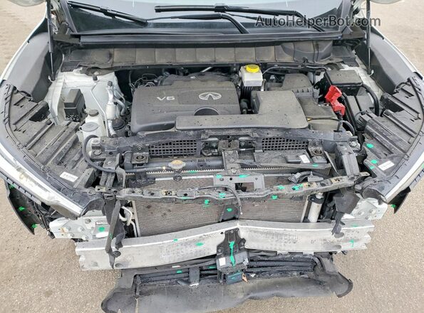 5N1DL1FS5RC331252 2024 INFINITI QX60 White Engine compartment view