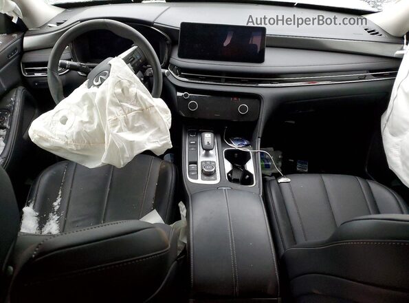 5N1DL1FS6RC341465 2024 INFINITI QX60 Black წინა პანელის ხედი