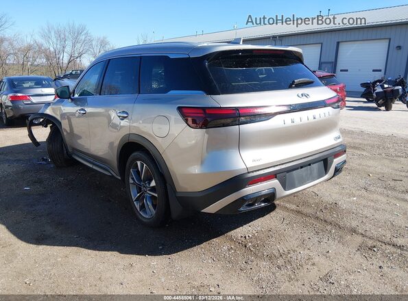 5N1DL1FS7RC355424 2024 INFINITI QX60 Серебряный Задняя левая четверть