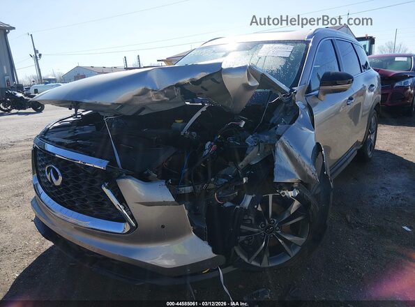 5N1DL1FS7RC355424 2024 INFINITI QX60 Серебряный Вид спереди