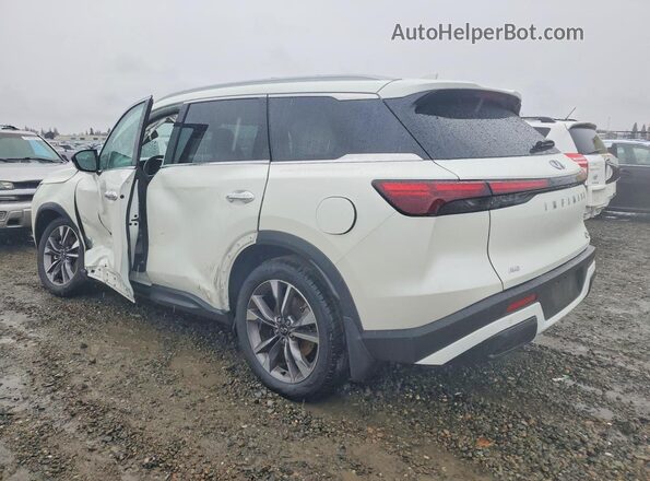 5N1DL1FS9PC355468 2023 INFINITI QX60 White Հետևի ձախ