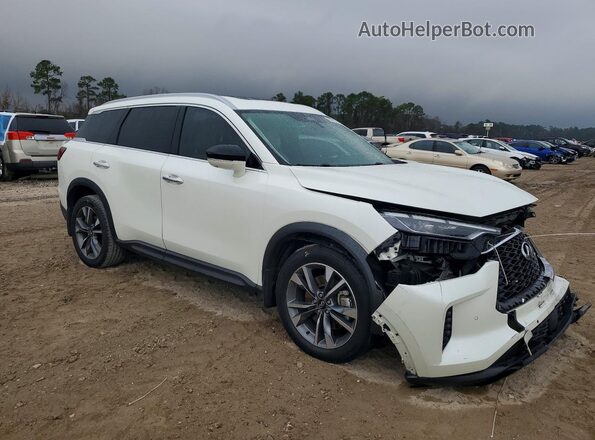 5N1DL1FS9PC361335 2023 INFINITI QX60 Cream Delantero derecho