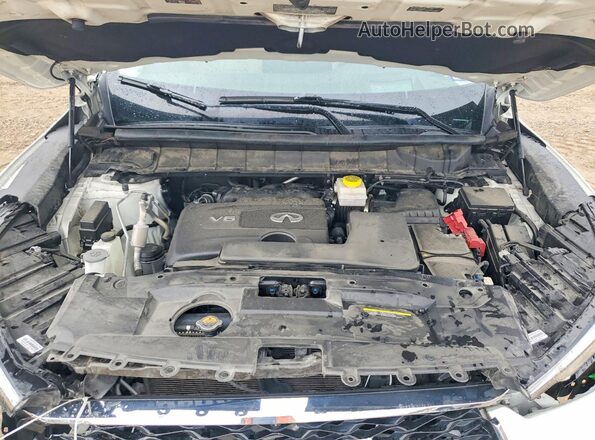 5N1DL1FS9PC361335 2023 INFINITI QX60 Cream Vista del compartimento del motor