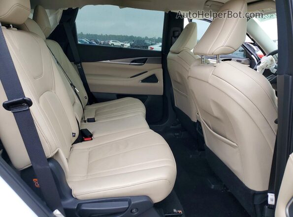 5N1DL1FS9PC361335 2023 INFINITI QX60 Cream Vista interior trasera