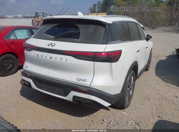 5N1DL1FSXPC331504 2023 INFINITI QX60 White Tył prawy
