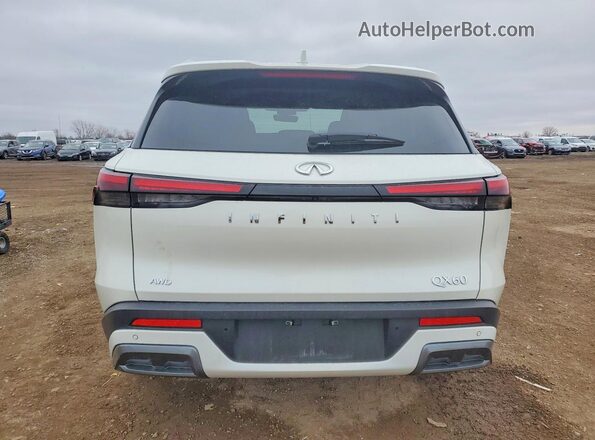 5N1DL1GS0PC331235 2023 INFINITI QX60 White Rear view