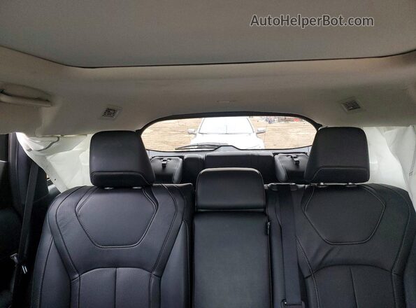 5N1DL1GS0PC331235 2023 INFINITI QX60 White Rear seats view