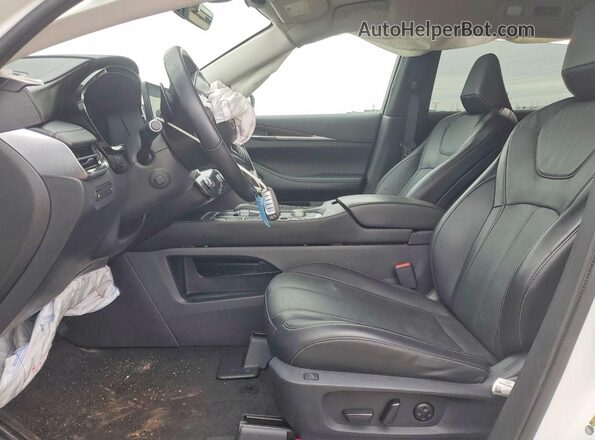 5N1DL1GS0PC331235 2023 INFINITI QX60 White Front interior view