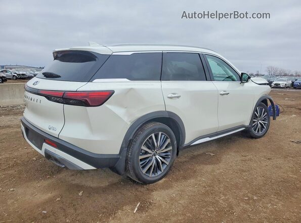 5N1DL1GS0PC331235 2023 INFINITI QX60 White Rear right