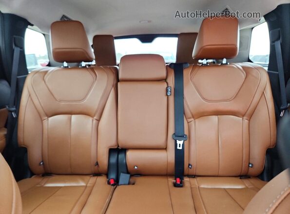5N1DL1GS1RC337094 2024 INFINITI QX60 Gray Вид задніх сидінь