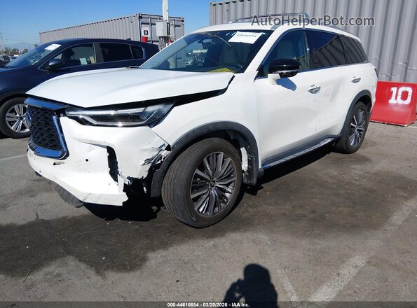 5N1DL1GS6PC348606 2023 INFINITI QX60 White Przód lewy