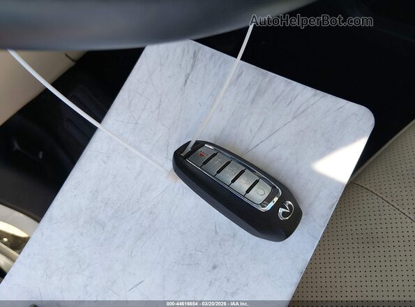 5N1DL1GS6PC348606 2023 INFINITI QX60 White Widok deski rozdzielczej
