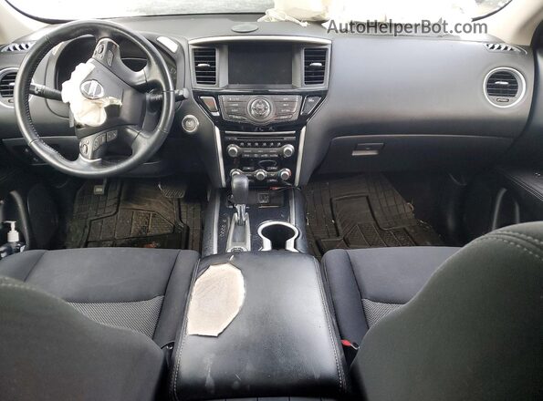 5N1DR2MM1KC596944 2019 NISSAN PATHFINDER Gray Առջևի վահանակի տեսք