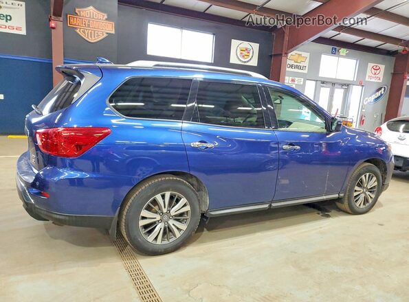 5N1DR2MM2KC585774 2019 NISSAN PATHFINDER Синий Задняя правая четверть