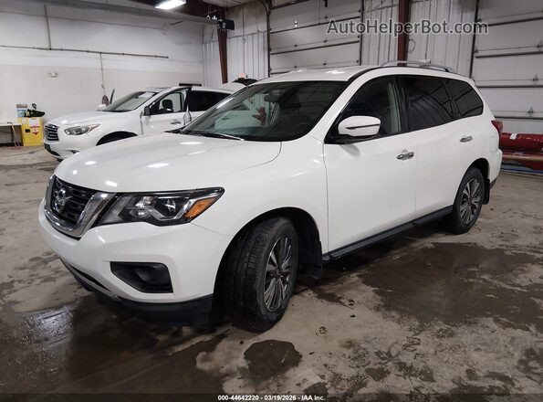 5N1DR2MM2KC604498 2019 NISSAN PATHFINDER Black Vista tres cuartos delantera izquierda