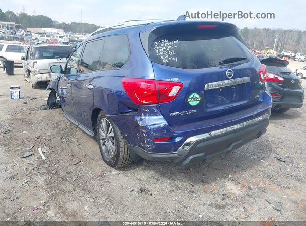 5N1DR2MM2KC653006 2019 NISSAN PATHFINDER Blue Հետևի ձախ