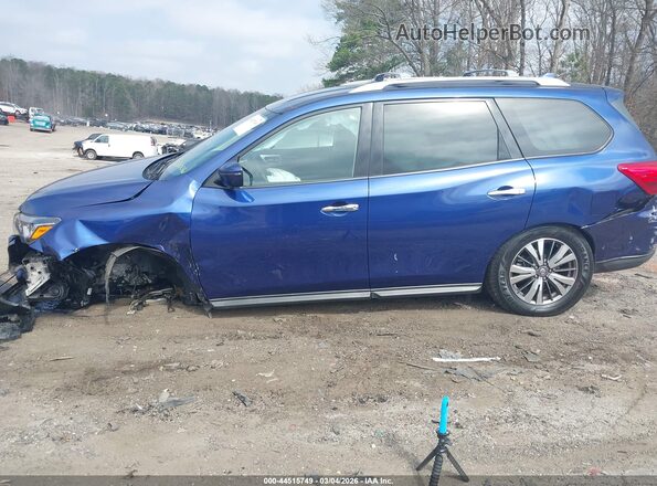 5N1DR2MM2KC653006 2019 NISSAN PATHFINDER Blue Դիմացի տեսք