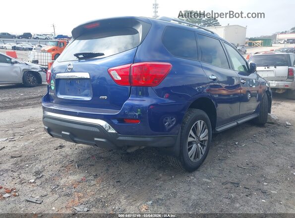 5N1DR2MM2KC653006 2019 NISSAN PATHFINDER Blue Հետևի աջ