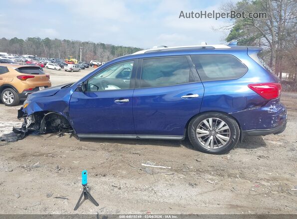 5N1DR2MM2KC653006 2019 NISSAN PATHFINDER Blue Սալոնի 360 աստիճան տեսք