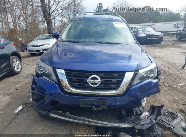 5N1DR2MM2KC653006 2019 NISSAN PATHFINDER Blue Սարքավորումների վահանակի տեսք