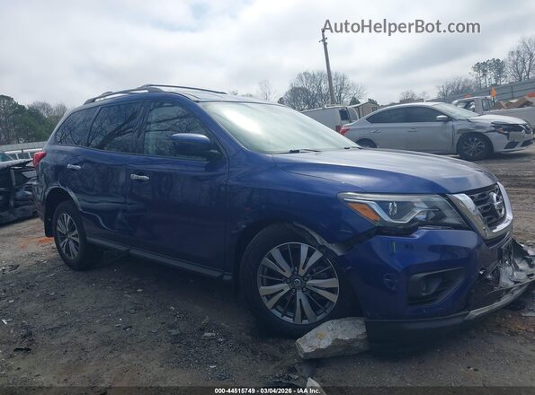 5N1DR2MM2KC653006 2019 NISSAN PATHFINDER Blue Սալոնի հետևի տեսք