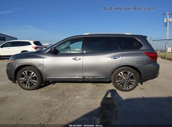 5N1DR2MM3HC631184 2017 NISSAN PATHFINDER Gray Widok wnętrza 360 stopni