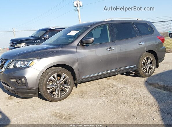 5N1DR2MM3HC631184 2017 NISSAN PATHFINDER Gray Przód lewy
