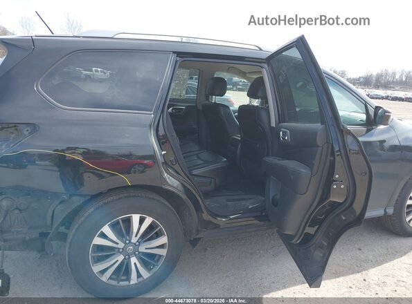 5N1DR2MM3JC611376 2018 NISSAN PATHFINDER Black Вид наклейки з VIN-кодом