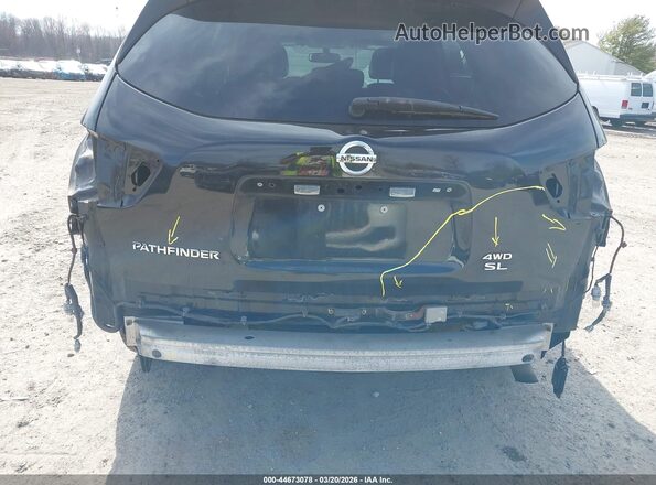 5N1DR2MM3JC611376 2018 NISSAN PATHFINDER Black Вид спереду