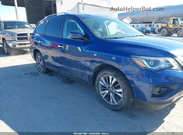 5N1DR2MM3KC582110 2019 NISSAN PATHFINDER Синий Вид спереди