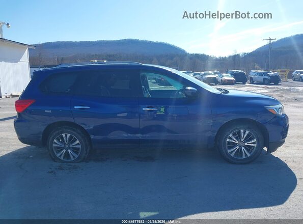 5N1DR2MM3KC582110 2019 NISSAN PATHFINDER Синий Вид задней части салона