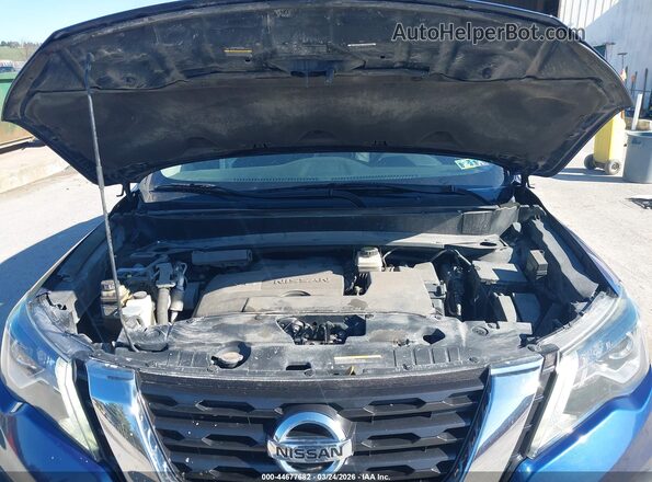 5N1DR2MM3KC582110 2019 NISSAN PATHFINDER Синий Вид сзади