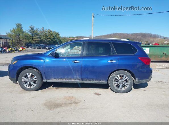 5N1DR2MM3KC582110 2019 NISSAN PATHFINDER Синий Панорамный вид салона 360°