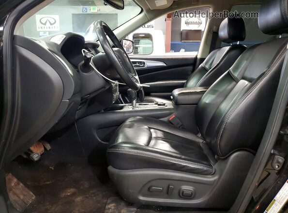 5N1DR2MM4KC612148 2019 NISSAN PATHFINDER Black Front interior view