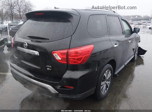 5N1DR2MM5JC642905 2018 NISSAN PATHFINDER Black Tył prawy
