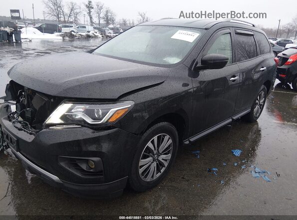5N1DR2MM5JC642905 2018 NISSAN PATHFINDER Black Przód lewy