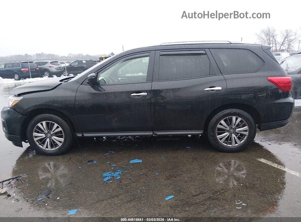 5N1DR2MM5JC642905 2018 NISSAN PATHFINDER Black Widok wnętrza 360 stopni