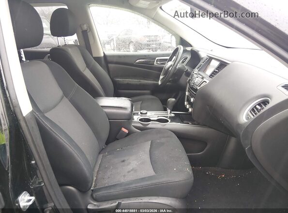 5N1DR2MM5JC642905 2018 NISSAN PATHFINDER Black Widok wnętrza z przodu