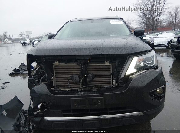 5N1DR2MM5JC642905 2018 NISSAN PATHFINDER Black Widok zestawu wskaźników