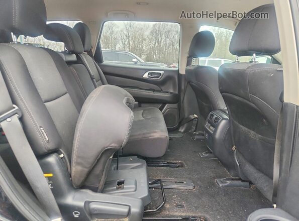 5N1DR2MM5JC643276 2018 NISSAN PATHFINDER Black უკანა სალონის ხედი