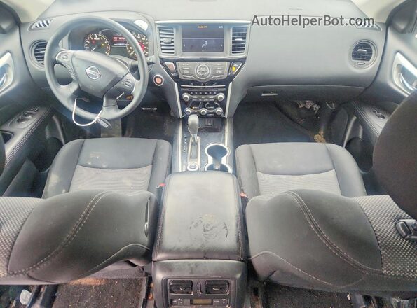5N1DR2MM5JC643276 2018 NISSAN PATHFINDER Black წინა პანელის ხედი