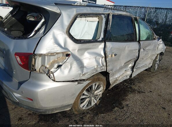 5N1DR2MM5JC669716 2018 NISSAN PATHFINDER Silver Вид спереду