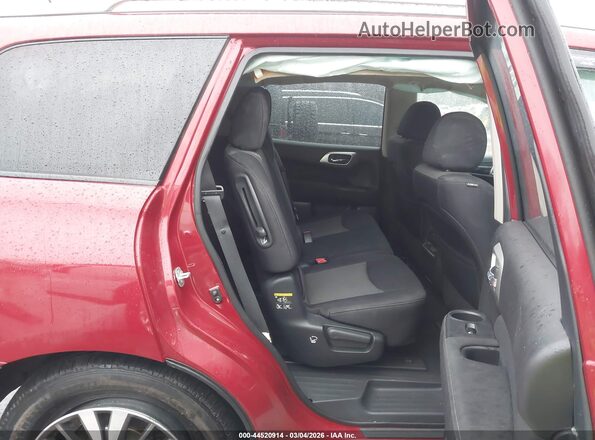 5N1DR2MM6HC912752 2017 NISSAN PATHFINDER Red Widok naklejki z numerem VIN