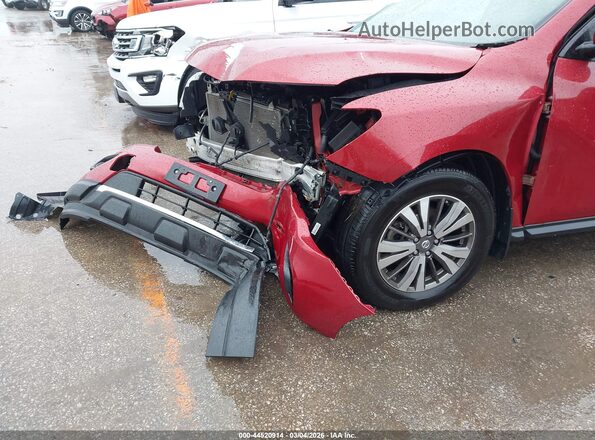 5N1DR2MM6HC912752 2017 NISSAN PATHFINDER Red 