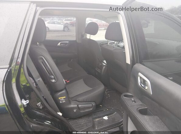 5N1DR2MM6JC674391 2018 NISSAN PATHFINDER Black VIN კოდის სტიკერის ხედი