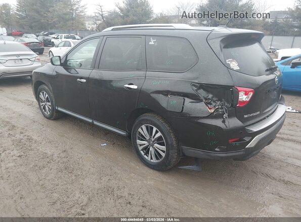 5N1DR2MM6JC674391 2018 NISSAN PATHFINDER Black უკანა მარცხენა