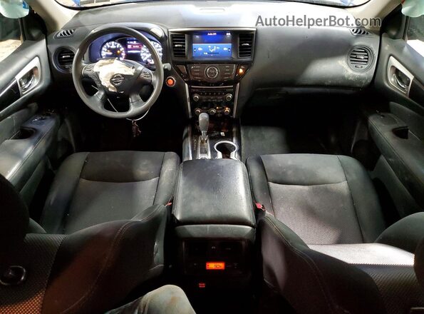 5N1DR2MM6JC679347 2018 NISSAN PATHFINDER Blue წინა პანელის ხედი