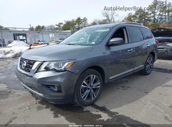 5N1DR2MM6KC584532 2019 NISSAN PATHFINDER Gray 