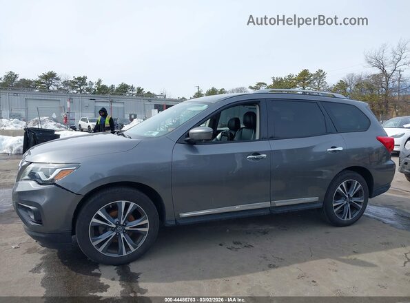 5N1DR2MM6KC584532 2019 NISSAN PATHFINDER Gray 