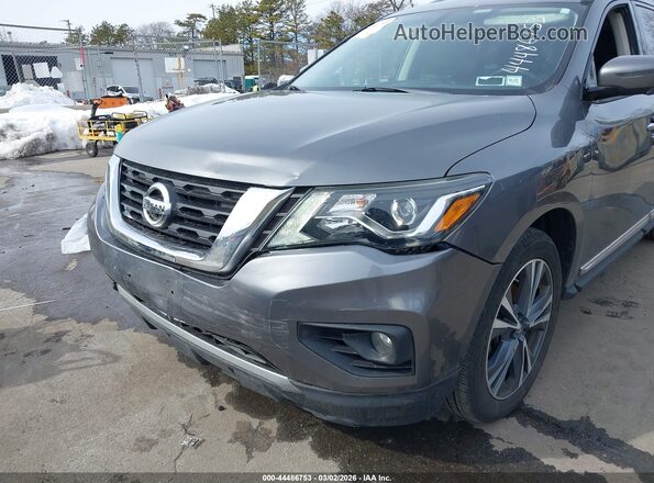 5N1DR2MM6KC584532 2019 NISSAN PATHFINDER Gray 